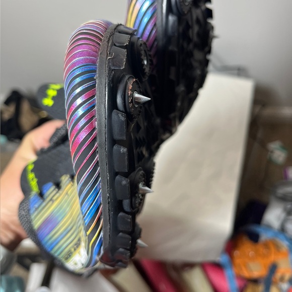 Under Armour Kick Sprint Men's 1273939-004 Fast Run Racing Shoes Size 10 - Picture 10 of 14